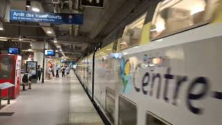 Sncf Ter Rémi Cvdl Passage Dun Omneo Premium Sur Une Voie Rer À Bibliothèque François Mitterand