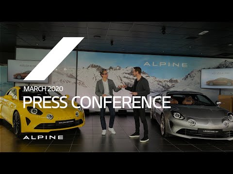 Alpine press conference