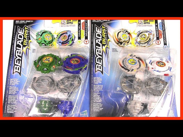 Beyblade Top giratório Draciel S And Dranzer F