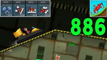 Hill Climb Racing - HOVERCRAFT in NUCLEARPLANT - Gameplay Walkthrough Part 886 (Android,iOS)