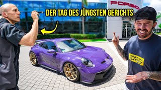 PORSCHE INSPIZIERT DEN ZERSTÖRTEN GT3 DEN ICH GERADE WIEDER AUFGEBAUT HABE