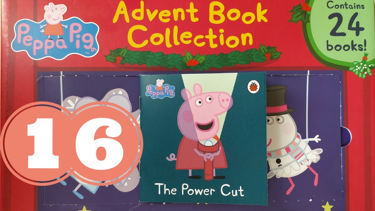 Reading Peppa Pig Advent Calendar 2021 Day #24 Peppa's Christmas