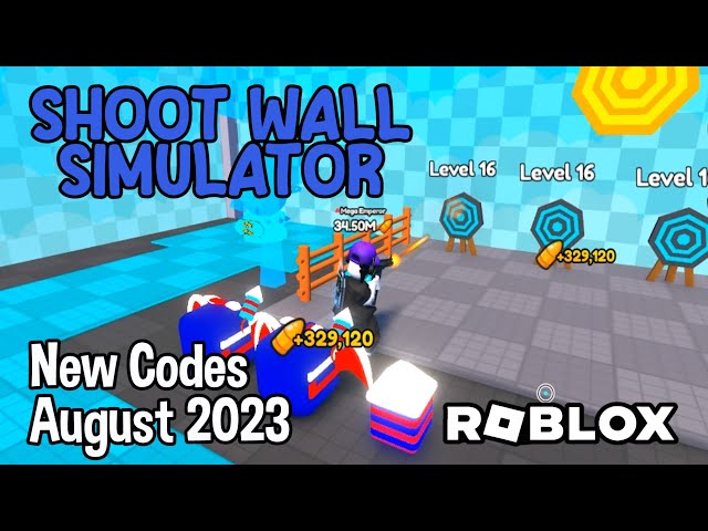 Roblox: Shoot Wall Simulator Codes