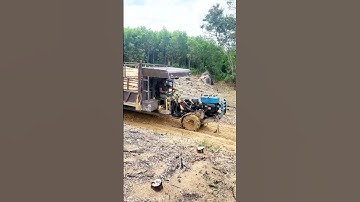 xe công nông 2 câu  Chờ keo xuống núi #xebonbon #farming