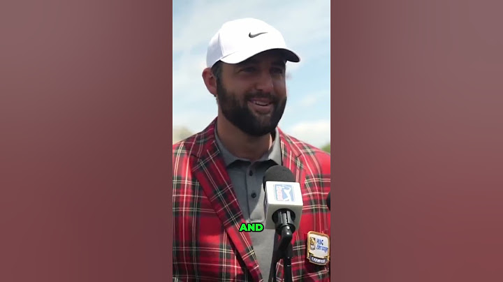 Scottie Scheffler on Rory's Emotional Masters Victory 🏆