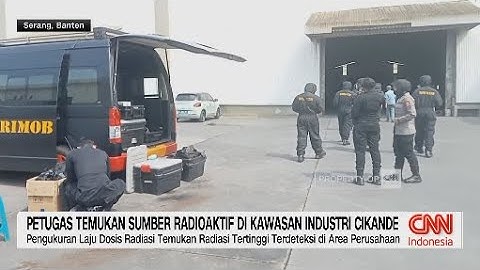 Petugas Temukan Sumber Radioaktif di Kawasan Industri Cikande