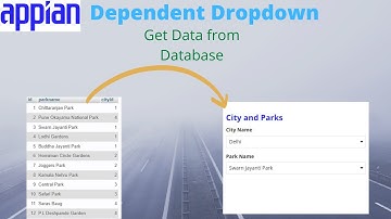 Dependent Dropdown | Get Data from Database | Appian Tutorial