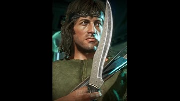 Rambo Dodelijke Brutaliteiten | Mortal Kombat 11 #gamingshorts #mk11