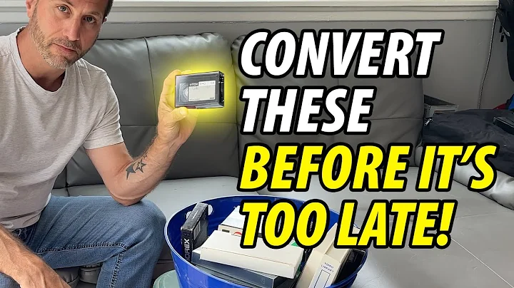 Convert These Before It’s Too Late! Saving My Old VHS-C Tapes