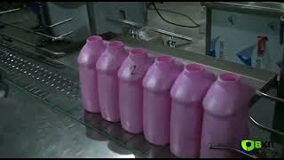 Линия розлива шампуня и пр. бытовой химии