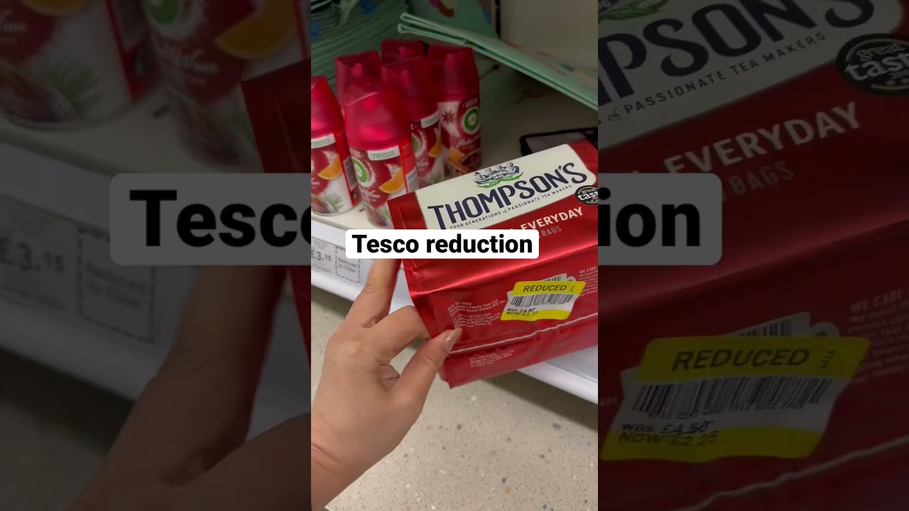 Tesco Reduced To Clear