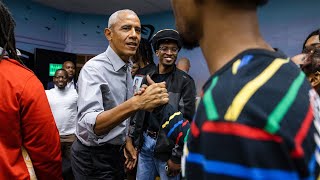 President Obama visits Chicago to launch Model Communities and surprise MBK participants