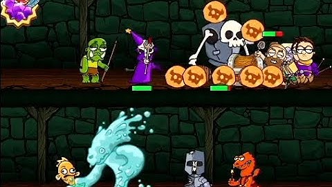 Idle Dungeon Heroes Gameplay / Mission 1 Clear / Mobile Idle Defense RPG Game