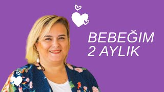 “Bebeğim artık gülüyor” Bebeğim 2 aylık #bebeğin2.ayı