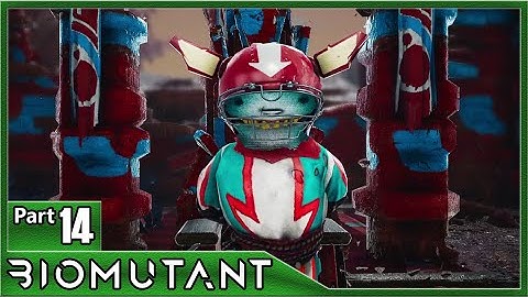 Biomutant, Part 14 / The Netra Tribe War and Netra Tribe Grabbler Weapon, Grappling Hook