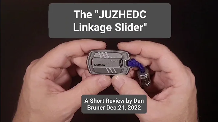 The "JUZHEDC Linkage Slider" A Short Review by Dan...