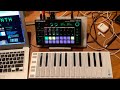 CME WIDI Master Bluetooth Demo & Roland MC-101 First Demo