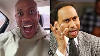 Stephon Marbury LAUGHS AT Stephen A Smith For STILL HATING On Kyrie Irving \& Saying He's NOT A HERO