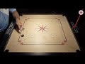 Cut shot for coin on your baseline in carrom