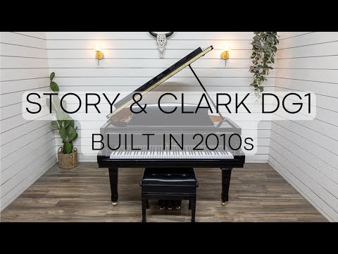 Story & Clark DG1 Baby Grand Player Piano Built in 2010s