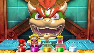 Mario Party The Top 100 Minigames - Peach vs Rosalina vs Mario vs Wario (Master CPU)