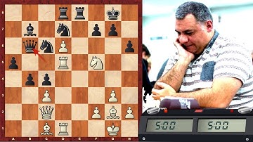 Emulating Chess Style: Vishy Anand! : Semi Slav : LIVE Blitz #731 vs uaekc  - Scalp Alert!