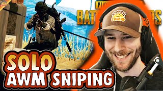 Action-Packed Miramar Solo AWM Sniping - chocoTaco PUBG Gameplay