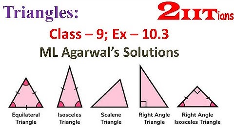 TRIANGLES Ex 10.3 Fully Solved Class 9 Maths ICSE ML Aggarwal Solutions