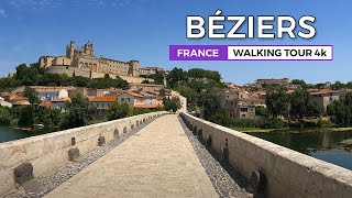 Béziers, France - La ville millénaire entre histoire et traditions | Walking Tour 4K