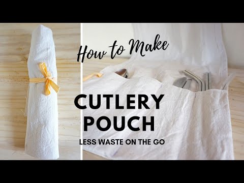 DIY Cutlery 🍴 Pouch & NEW Heavy Duty Sewing Machine!