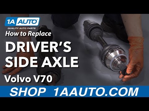 How to Replace Driver's Side Axle 00-07 Volvo V70