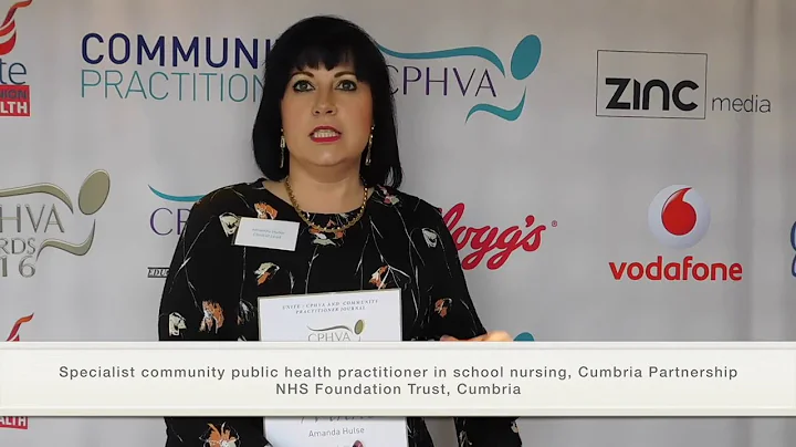 CPHVa Awards 2016 - School Nurse of the Year Amand...