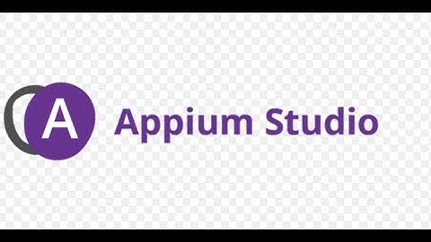 Appium studio