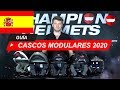 Los mejores cascos modulares de 2020 probados en carretera - ChampionHelmets.com