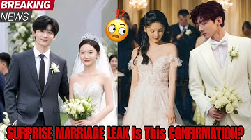 JUST MARRIED?! Bai Jingting & Zhang Ruonan Wedding Photos Go VIRAL – Fans DEMAND the TRUTH!💍