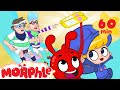 The Amazing Waterslide | My Magic Pet Morphle | Cartoons for Kids