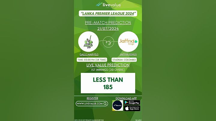 Galle Marvels vs Jaffna Kings - Pre Match Prediction (21/07/2024) | T20 Match