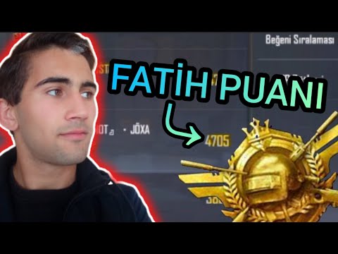 FATİHE ÇIKMAK İÇİN KAÇ PUAN GEREK:PUBG MOBİLE LİTE