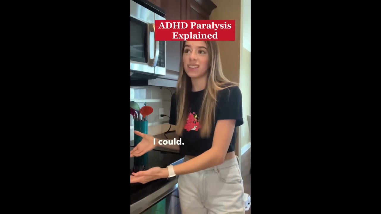 ADHD Paralysis Explained Shorts Adhd