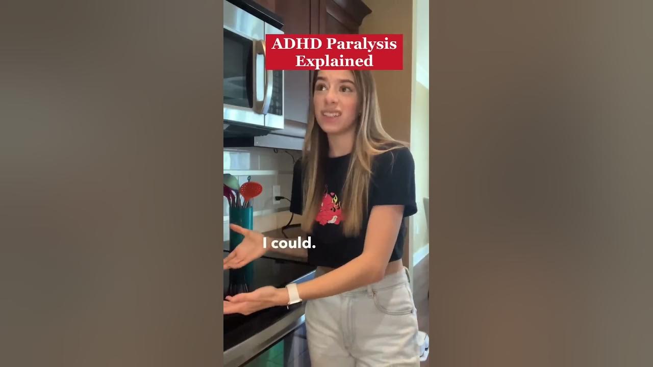 ADHD Paralysis Explained #shorts #adhd