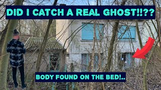 Abandoned House With Everything Left, But As I Was Leaving Did I Catch A Ghost In The window?!!