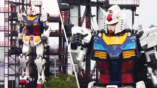 Life-Size ‘Gundam’ Robot Makes Debut in Japan