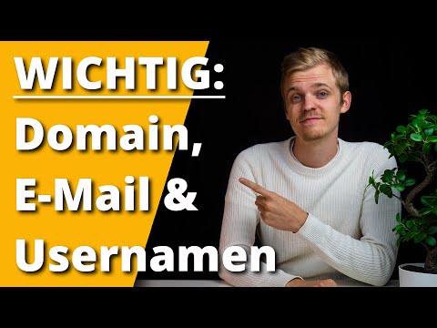 Domain, E-Mail & Usernamen: Diese 3 Dinge solltest du dir am Anfang SOFORT sichern! | Artistant