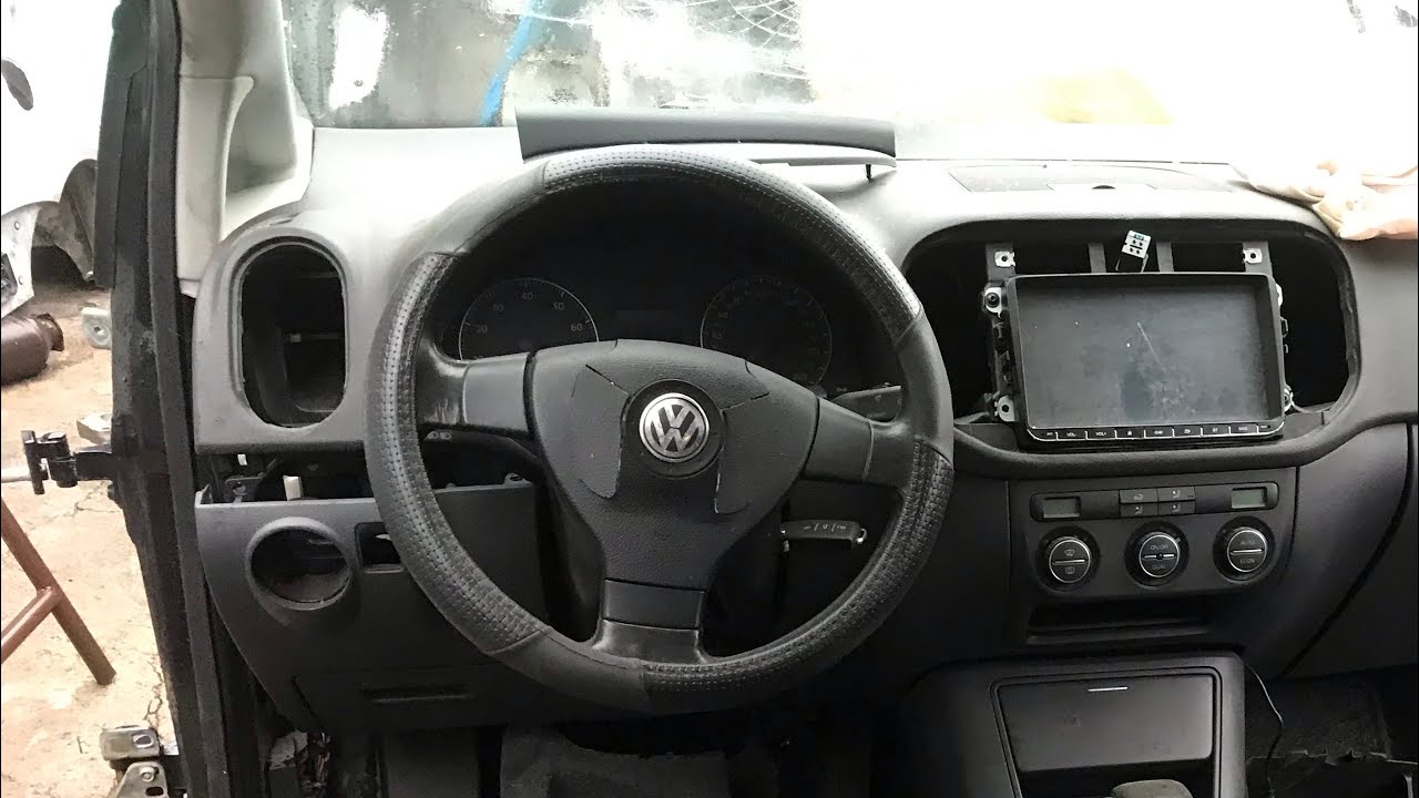 Снять руль volkswagen