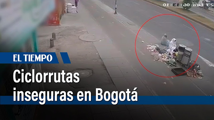 Pánico por ciclorrutas inseguras en el barrio Villa Nelly | El Tiempo
