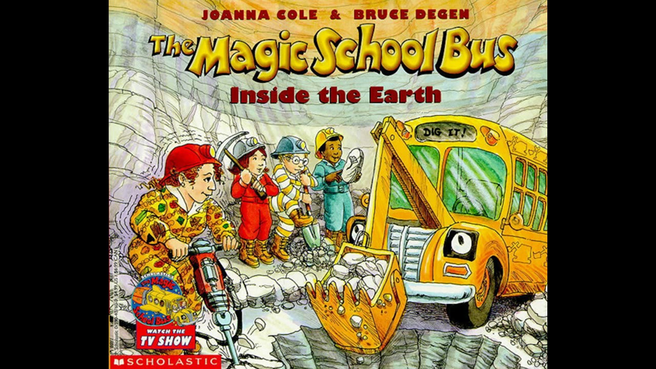 Image result for magic school bus inside the earth