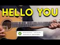 Tutorial Gitar (HELLO YOU - IQBAL RAMADHAN) VERSI ASLI!