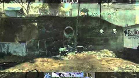 Amazing across map throwing knife killcam!