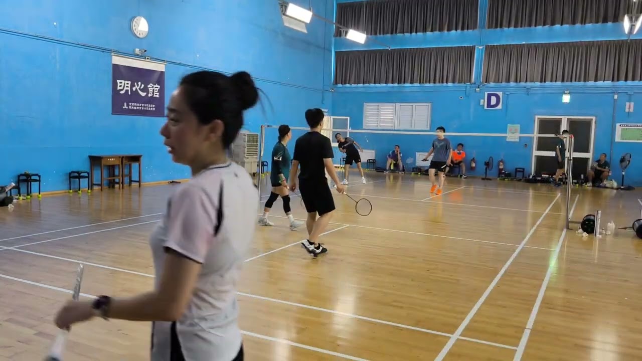 二四羽球隊9/2-6 小函,阿佶Vs于綺,弘森