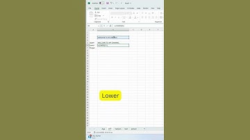#Upper #Lower #Proper #excel #exceltips #youtubeshorts #educationalvideo